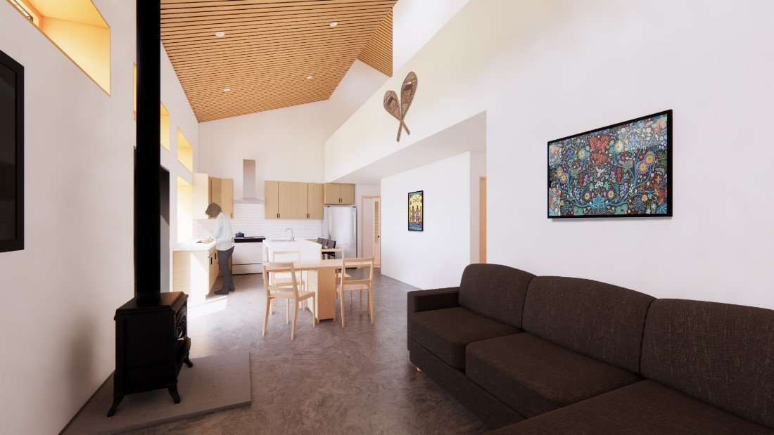 Inside of the house